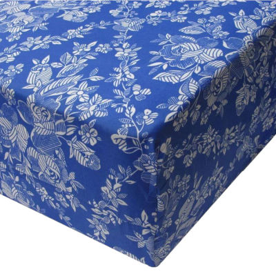 Funda de colchón / Funda de almohada (NO CONJUNTO) Estampado Azúl. Dosantex. Transpirable, Fácil colocación. Certificado OEKO-TEX