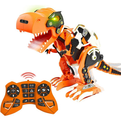 Xtrem Bots - Dinobot | Dinosaurios Juguetes 6 Años O Más | Kit Robotica 150 Piezas | Robot Juguete Teledirigido Y Programable | Robot Dinosaurio