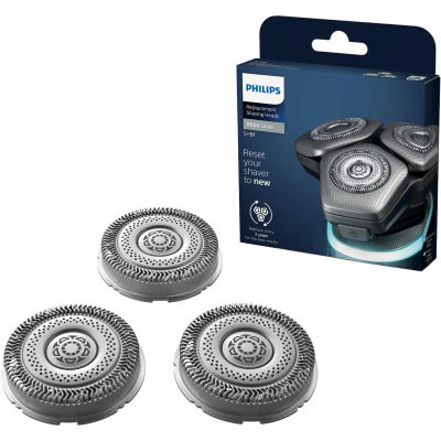Philips Cabezales de Recambio SH91/50 para Afeitadoras Eléctricas de Philips, Compatibles con Afeitadoras de Philips Serie 9000 (S9xxx) y S9000 Prestige (SP98xx).