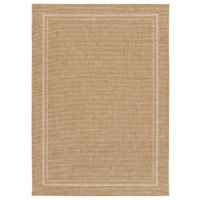 ATTICGO Alfombra de Interior de Estilo Geométrico aspecto yute - GUINEA 28805 | 80X150, 120X170, 160X230 cm