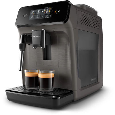 Philips EP1224 - Cafetera espresso con molinillo - Interfaz LED de un toque - Descalcificacin automtica - 15 barras