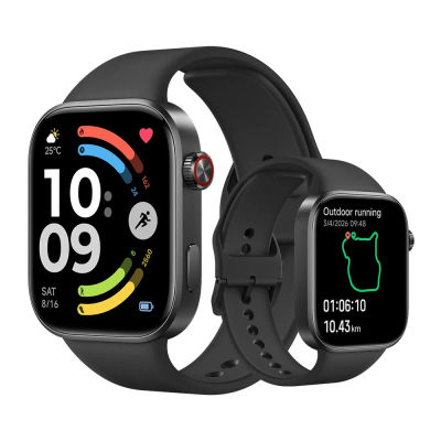 XIAOMI Redmi Watch 6, smartwatch Hombre y Mujer, 24 días, Negro | Pantalla 2,07", monitor de corazón, sueño y estrés, 150+ deportes, GPS, 5 ATM, Android e iOS