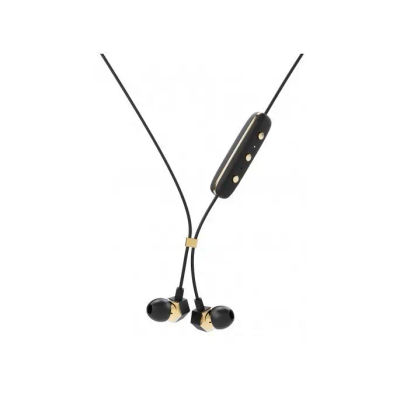 Happy Plugs - Auriculares Bluetooth Inalámbricos con Micrófono Integrado y Mando a Distancia para Apple Iphone, Android, Tablets y MP3 - Edición Deluxe