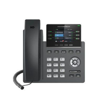Grandstream Networks GRP2613 IP Phone Black 6 Lines TFT