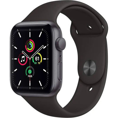 SMARTWATCH - Apple Watch SE 3 GPS+Cellular Caja Aluminio Color Medianoche 44 mm, Correa Deportiva Color Medianoche(M/L).