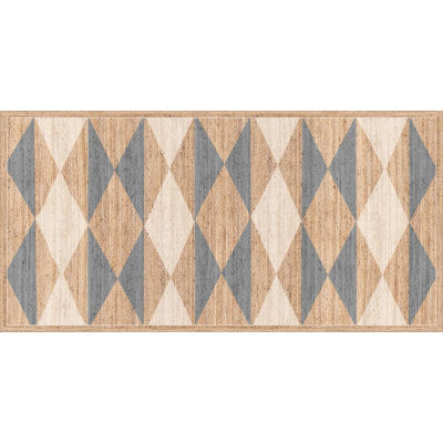 VINILIKO, Alfombra de vinilo Hamza, estilo textura impresa