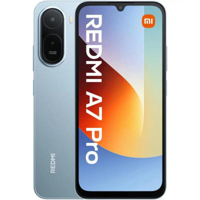 Xiaomi Redmi A7 Pro 4/64GB y 4/128GB: Batería masiva de 6000 mAh, 6.9" immersive display, 13MP AI dual camera, HyperOS, octa-core, Cargador no Incluido (Versión EU)