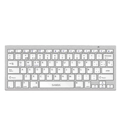 Teclado Bluetooth 5.0 SANDA para Tablet y Móvil