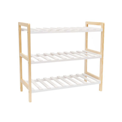 Estantería Zapatero de Madera The Secret Home - Organizador para Entrada - Mueble Estrecho y Bonito - Resistente y Ligero