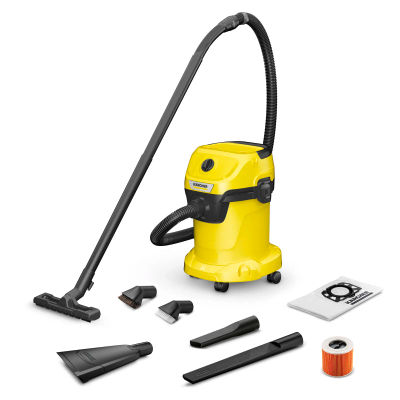 Kärcher - Aspiradoras para suciedad sólida y líquida WD 3 V-17/6/20 Car - 1.628-115.0