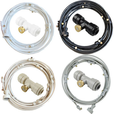 Sistema de rociador de niebla de agua de refrigeración para nebulización de Patio, para invernadero, jardín, flores, plantas, riego, nebulizador, aspersor