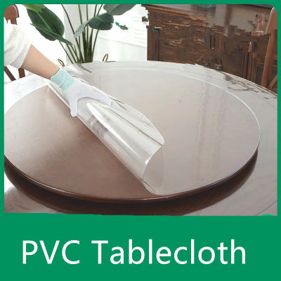 Manteles de Pvc transparentes, mantel de aceite impermeable, mantel de plástico, tapete de mesa de cristal, protectores de muebles de tela suave de vidrio