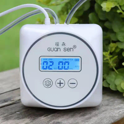 Bomba de agua de riego por goteo inteligente, sistema de temporizador, controlador de riego automático para plantas de jardín, juego de dispositivos de riego, nuevo