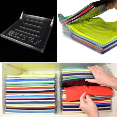 Carpeta organizadora de ropa para armario, divisores de documentos para camisetas, sistema de organización creativo para el hogar, 20 unidades