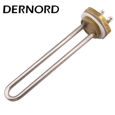 Calentador de hilo de cobre de elemento calentador de agua tipo U de resistencia solar de 12V DN32