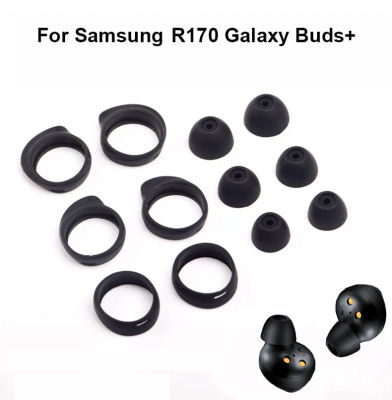 Funda de silicona para auriculares Samsung R170/R175 Galaxy Buds + almohadillas para los oídos, cojín para auriculares Bluetooth, tapas intrauditivos, cubiertas para auriculares