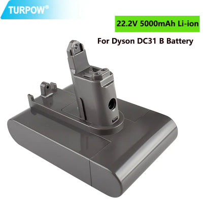 Batería de repuesto para aspiradora inalámbrica Dyson, 22,2 V, 5,0 Ah, DC31 B, DC34, DC44, Animal DC45, (nota: solo apto para tipo B)
