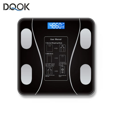 Báscula de grasa corporal, báscula Digital inalámbrica inteligente para baño, analizador de composición corporal con aplicación para teléfono inteligente, compatible con Bluetooth