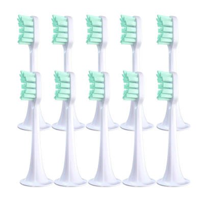 Cabezales de repuesto para cepillo de dientes eléctrico Xiaomi Mijia T300/T500, protección de boquillas DuPont suaves, 4/10 unids/set
