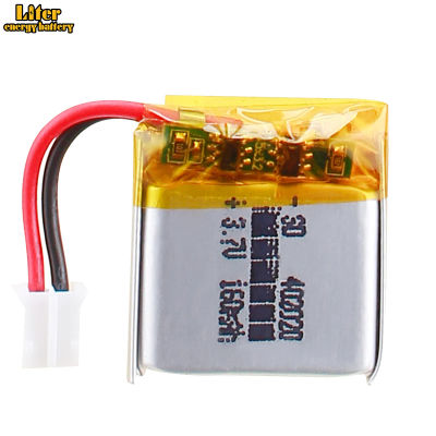 Batería recargable de 3,7 V, 160mAh, 402020 para MP3, MP4, móvil, bluetooth, GPS, juguete, bolígrafo de lectura, altavoz, batería Lipo de iones de litio