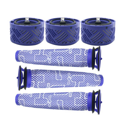 Filtro HEPA premotor y posmotor para piezas de aspiradora Dyson V6 DC59 DY- 96674101 & DY- 96566101 Kit