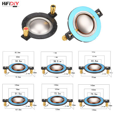 HIFIDIY LIVE 34.4 38 44.4 51.3 72 74 Bobina de Voz para Tweeter con Membrana de Película de Titanio, Accesorios de Reparación de Altavoces de Agudos, Piezas DIY