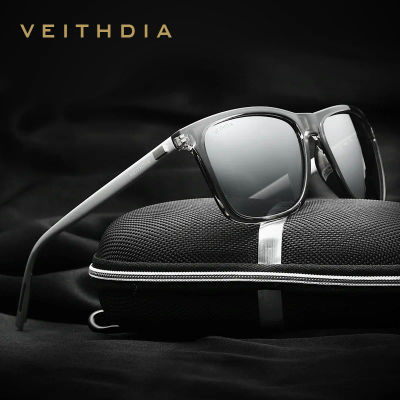 VEITHDIA gafas de sol deportivas al aire libre Unisex aluminio magnesio TR90 lentes polarizadas UV400 gafas de sol Vintage para hombre/mujer V6108