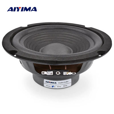 AIYIMA, 1 unidad, altavoz de graves de rango medio de 6,5 pulgadas, 4 Ohm, 150W, altavoces de Audio y música, altavoz de graves para cine en casa, sistemas Ses