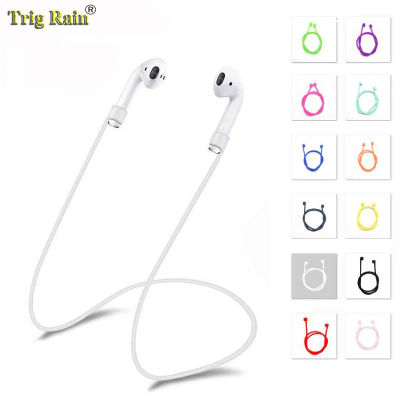Correa de auriculares para Airpods, correa antipérdida, cuerda para auriculares Bluetooth, Cable de silicona