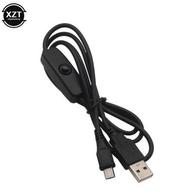 Cable USB Universal a adaptador de corriente Micro USB 5V 2.5A para Raspberry Pi 3 2 con Cable cargador de interruptor de encendido/apagado para Android