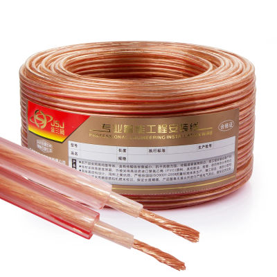 DIGIZULU DIY HIFI Lound altavoz Cable OFC línea de Audio de cobre puro 16 14 12AWG para amplificador de coche sistema de cine en casa KTV DJ