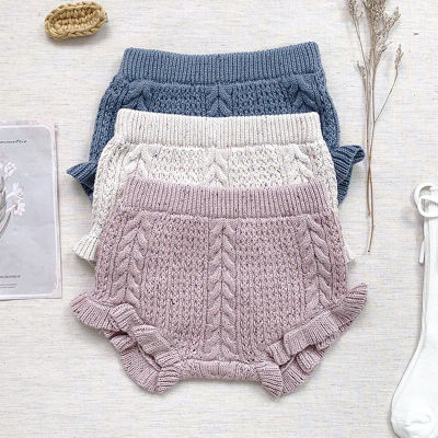 Otoño Invierno niños bebés niñas pantalones cortos de punto ropa para niños Casual bebés niñas pantalones cortos niños pantalones cortos