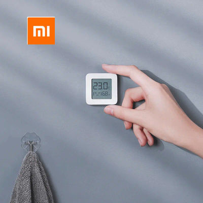 Xiaomi Mijia-termómetro Bluetooth 2, higrómetro Digital eléctrico LCD inteligente inalámbrico, Mini Sensor medidor de humedad y temperatura ambiente