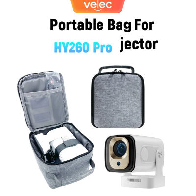 Bolsa portátil para proyector Velec, funda protectora para HY260 Pro HY310, caja para proyector, Altavoz Bluetooth, accesorios de almacenamiento de protección