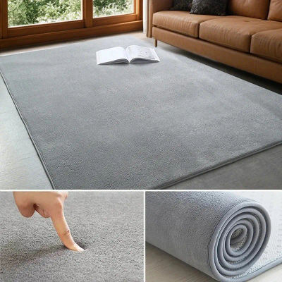 VIKAMA-alfombra moderna de terciopelo Coral, alfombra suave antideslizante para sala de estar y dormitorio, alfombra de suelo de juego para niños de área grande para decoración del hogar