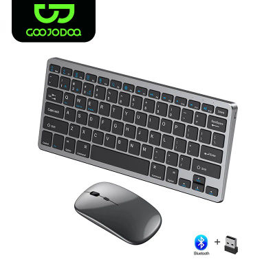 Teclado inalámbrico Bluetooth 5,0 y 2,4G Mini teclado Multimedia bluetooth para ordenador portátil PC TV iPad Macbook Android iPad teclado