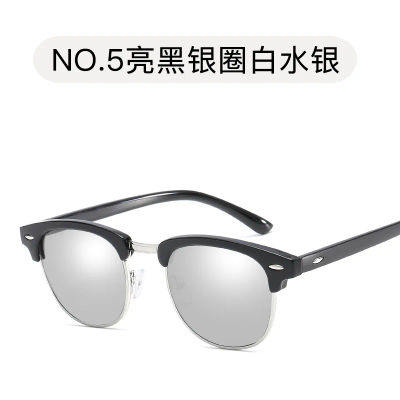 Ralferty gafas de sol Retro para hombres y mujeres, gafas de sol cuadradas con remaches UV400 de color negro, gafas de sol masculinas, gafas de sol baratas con envío directo X828