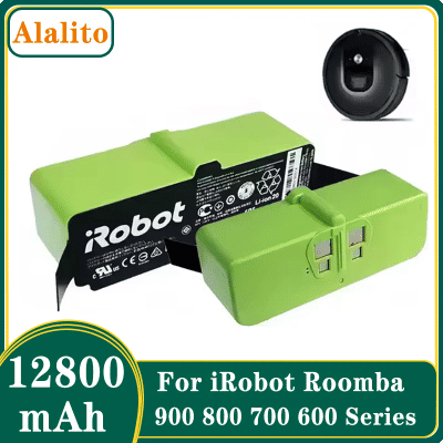 Batería de iones de litio de 12800mAh para iRobot Roomba Cleaner 900 800 700 600 Series 960 980 981 965 895 695 692 690 680 675 890 860