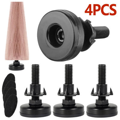 Protector de pie de silla con perno ajustable para muebles, almohadilla de pie, Base de sofá, mesa de gabinete, amortiguación silenciosa, antideslizante, elevador de sofá