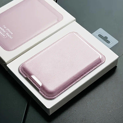 Cartera de Cuero para Mujer, Tarjetero, Soporte para Teléfono con Magsafe, Compatible con Todas las Fundas de iPhone, Bolsa Trasera para Teléfono con Tarjetero