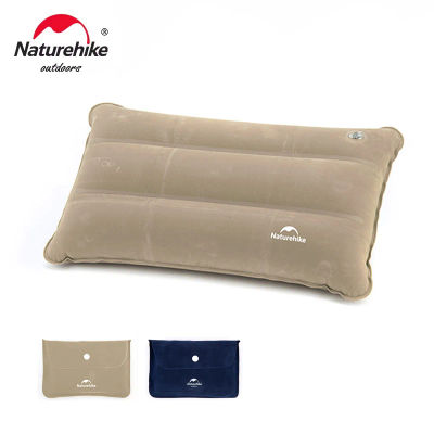 Naturehike-almohada inflable cuadrada para acampar al aire libre, senderismo, viajes ultraligeros, almohadas plegables portátiles para avión, suaves y cómodas