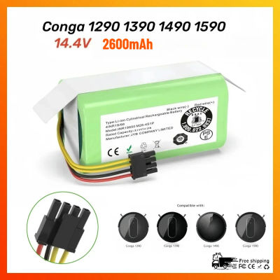 Batería de repuesto Original de 14,4 V y 2600mAh para Robot Proscenic Cocoa Smart 780T,790T,Conga 1290 1390 1490 1590