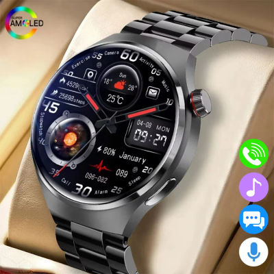 G.L Wear 2025 nuevo reloj inteligente para hombres pantalla HD seguimiento de salud llamadas Bluetooth asistente de voz reloj inteligente deportivo