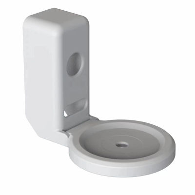 Soporte de suspensión montado en la pared para Amazon Alexa Echo Dot 4 5 generación soporte de altavoz ahorro de espacio con soporte de gestión de cables