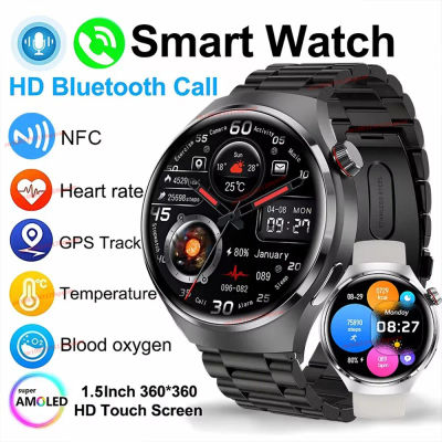 Nuevo Reloj Inteligente 2026 para Hombre con Pantalla AMOLED HD, GPS, Registro de Trayectoria, Frecuencia Cardíaca, Llamadas Bluetooth, Smartwatch IP68 Resistente al Agua Hw12