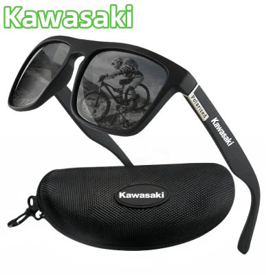 Gafas de sol polarizadas deportivas vintage cuadradas Kawasaki para hombres y mujeres, gafas de sol de marca de lujo, gafas de sol para conducir, pescar, UV400