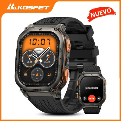 2025 KOSPET TANK M3 Ultra GPS reloj inteligente para hombres de acero inoxidable 50M IP69K impermeable 24/7 Monitor de salud para Android iOS