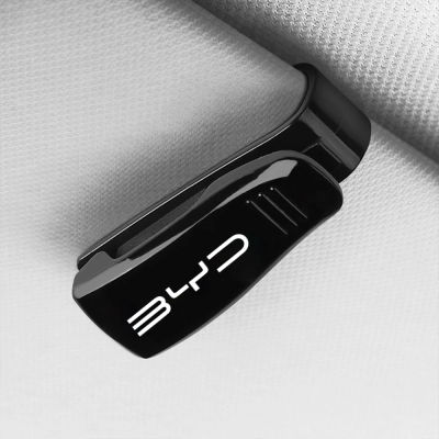 Caja de gafas para visera de sol para coche, Clip para gafas de sol BYD Atto 3 Yuan Plus Song Plus Seal Seagull Dolphin Sealion Shark Han Tang