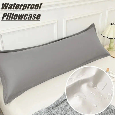1 funda de almohada impermeable funda de almohada rectangular 48x1 0/48x1 0/48x180cm funda de almohada funda de cojín de cama para el hogar