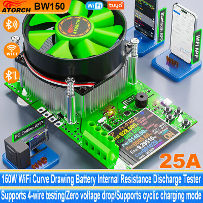 ‌ Probador de batería inteligente Tuya WiFi, medidor de capacidad 18650, Detector de resistencia interna de carga electrónica USB con Monitor de aplicación en tiempo Real